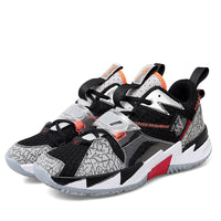 Autumn Flying Surface Woven Youth Basketball Shoes